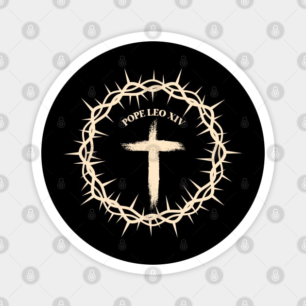 Pope-Leo-XIV Magnet by Creatifly Graphic Tees